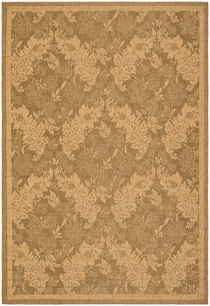 Safavieh Cy6582 Power Loomed 85.4% Polypropylene/10.4% Polyester/4.2% Latex Outdoor Rug CY6582-49-4