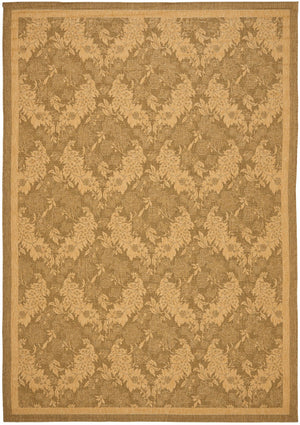 Safavieh Cy6582 Power Loomed 85.4% Polypropylene/10.4% Polyester/4.2% Latex Outdoor Rug CY6582-49-4