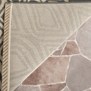 Safavieh Courtyard 6616 Power Loomed 85.4% Polypropylene/10.4% Polyester/4.2% Latex Outdoor Rug CY6616-23621-4