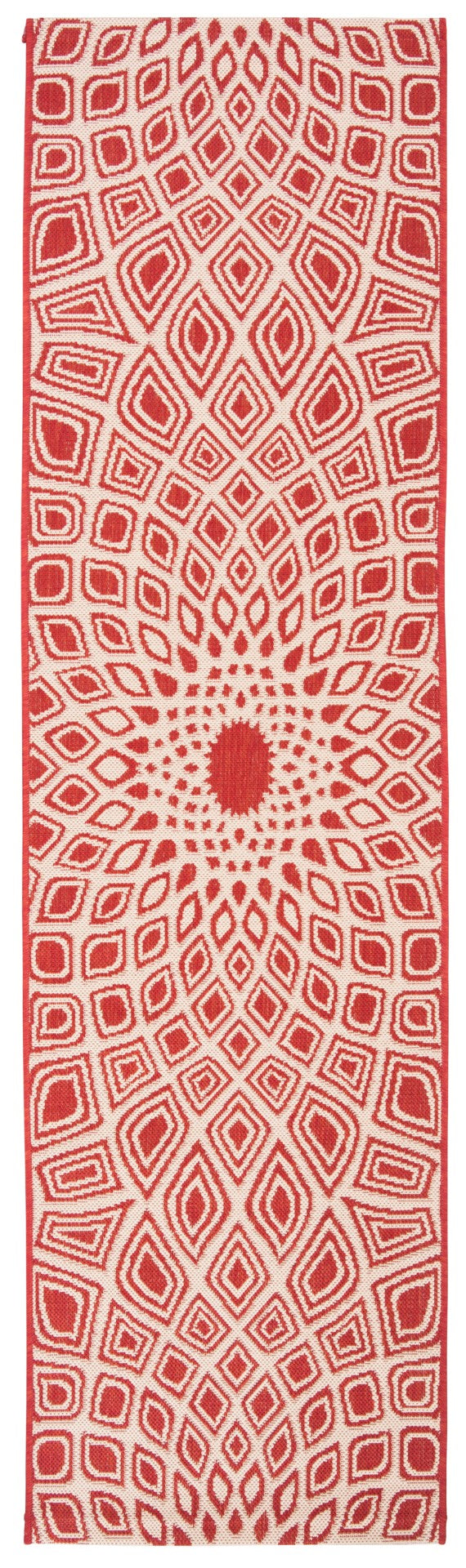 Safavieh Courtyard 6616 Power Loomed 85.4% Polypropylene/10.4% Polyester/4.2% Latex Outdoor Rug CY6616-23821-4
