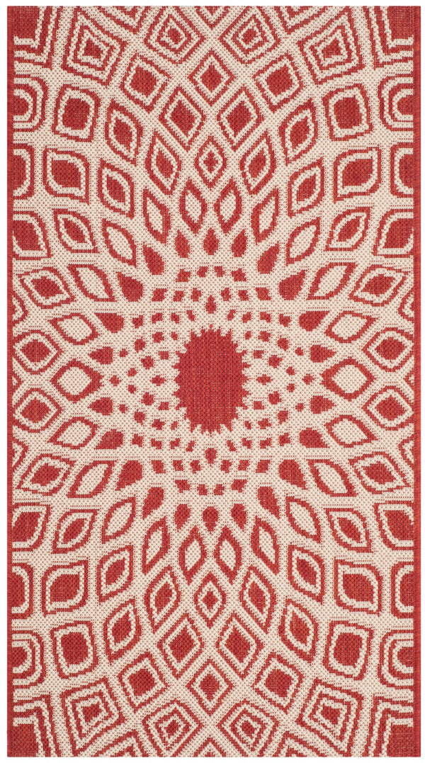 Safavieh Courtyard 6616 Power Loomed 85.4% Polypropylene/10.4% Polyester/4.2% Latex Outdoor Rug CY6616-23821-4