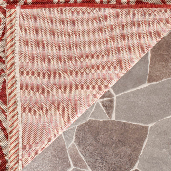 Safavieh Courtyard 6616 Power Loomed 85.4% Polypropylene/10.4% Polyester/4.2% Latex Outdoor Rug CY6616-23821-4