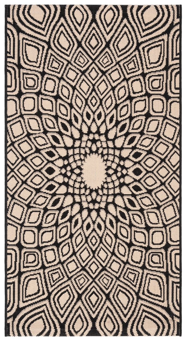 Safavieh Courtyard 6616 Power Loomed 85.4% Polypropylene/10.4% Polyester/4.2% Latex Outdoor Rug CY6616-25621-3