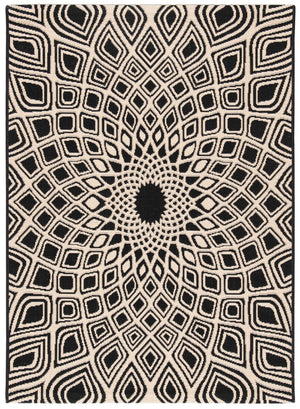 Safavieh Courtyard 6616 Power Loomed 85.4% Polypropylene/10.4% Polyester/4.2% Latex Outdoor Rug CY6616-25621-4