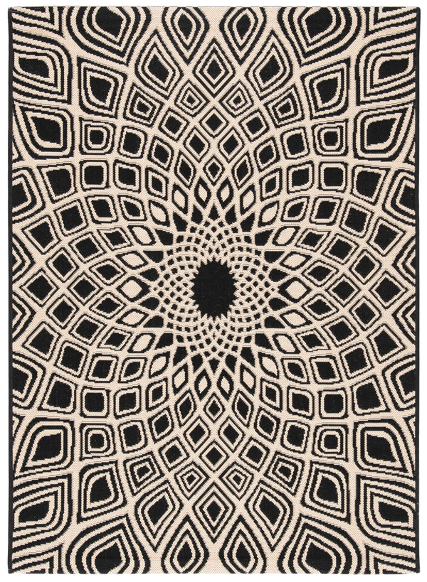 Safavieh Courtyard 6616 Power Loomed 85.4% Polypropylene/10.4% Polyester/4.2% Latex Outdoor Rug CY6616-25621-4