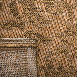 Safavieh Cy6634 Power Loomed 85.4% Polypropylene/10.4% Polyester/4.2% Latex Outdoor Rug CY6634-39-4