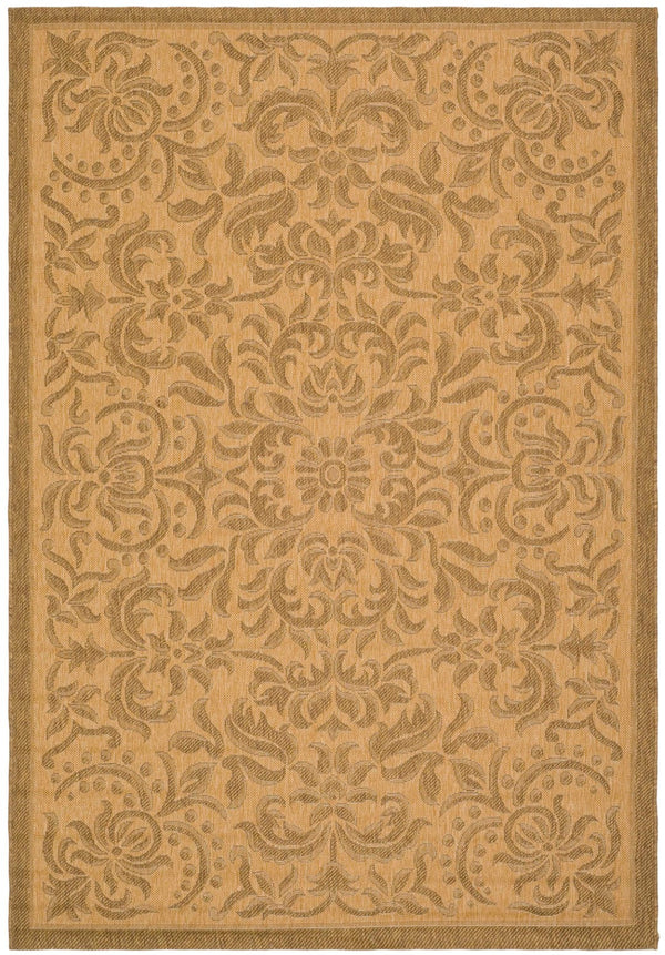 Safavieh Cy6634 Power Loomed 85.4% Polypropylene/10.4% Polyester/4.2% Latex Outdoor Rug CY6634-39-4