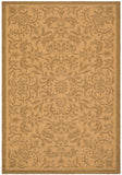 Safavieh Cy6634 Power Loomed 85.4% Polypropylene/10.4% Polyester/4.2% Latex Outdoor Rug CY6634-39-4