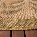 Safavieh Cy6634 Power Loomed 85.4% Polypropylene/10.4% Polyester/4.2% Latex Outdoor Rug CY6634-39-4