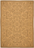 Safavieh Cy6634 Power Loomed 85.4% Polypropylene/10.4% Polyester/4.2% Latex Outdoor Rug CY6634-39-4