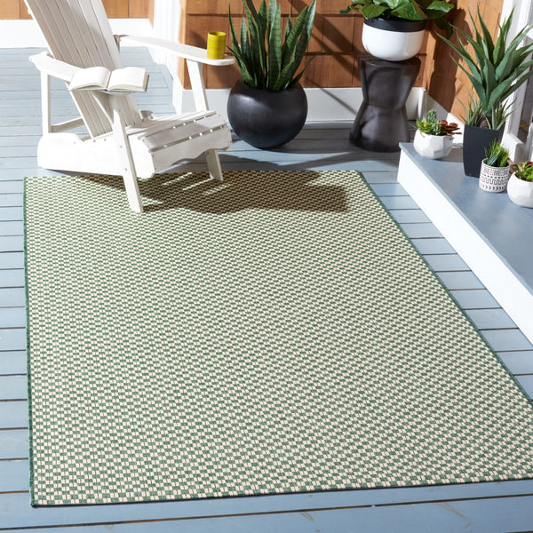 Safavieh Courtyard 6653 PowerLoomed 85.4% Polypropylene/10.4% Polyester/4.2% Latex Indoor/Outdoor Rug CY6653-32221-9