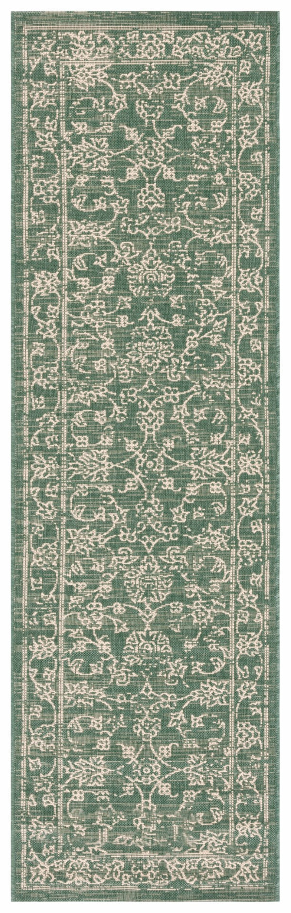 Safavieh Courtyard 6680 PowerLoomed 85.4% Polypropylene/10.4% Polyester/4.2% Latex Indoor/Outdoor Rug CY6680-32221-9