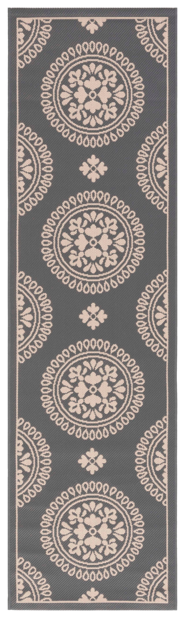 Safavieh Antigua Power Loomed 85.4% Polypropylene/10.4% Polyester/4.2% Latex Outdoor Rug CY6716-236-9