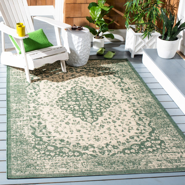 Safavieh Courtyard 6720 PowerLoomed 85.4% Polypropylene/10.4% Polyester/4.2% Latex Indoor/Outdoor Rug CY6720-32212-9