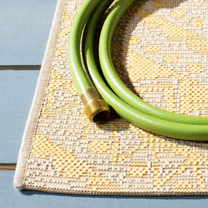 Safavieh Courtyard 6734 PowerLoomed 85.4% Polypropylene/10.4% Polyester/4.2% Latex Indoor/Outdoor Rug CY6734-30612-9