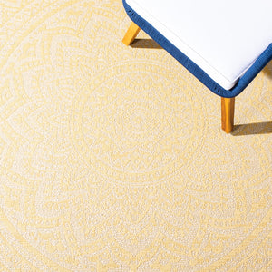 Safavieh Courtyard 6734 PowerLoomed 85.4% Polypropylene/10.4% Polyester/4.2% Latex Indoor/Outdoor Rug CY6734-30612-9