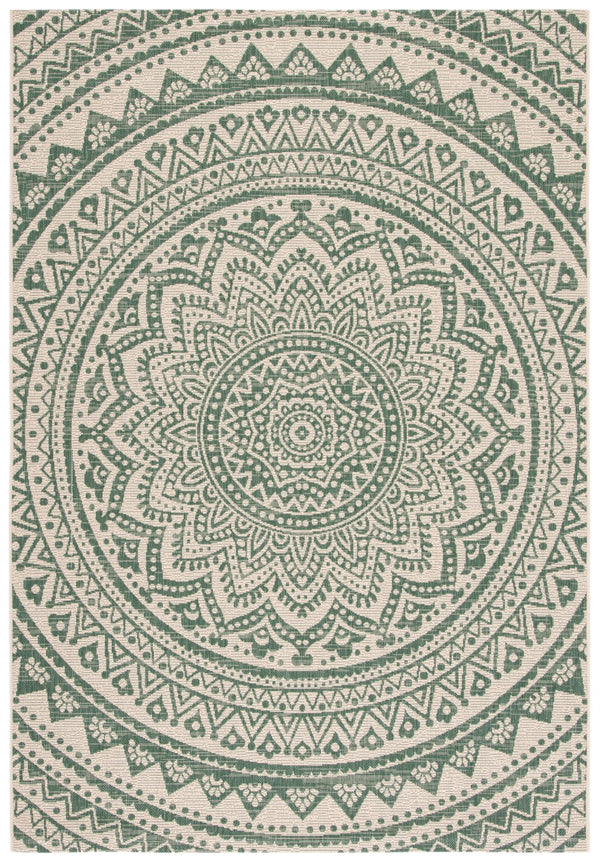 Safavieh Courtyard 6734 PowerLoomed 85.4% Polypropylene/10.4% Polyester/4.2% Latex Indoor/Outdoor Rug CY6734-32212-9