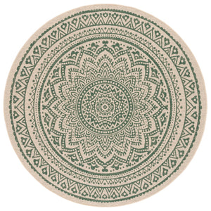 Safavieh Courtyard 6734 PowerLoomed 85.4% Polypropylene/10.4% Polyester/4.2% Latex Indoor/Outdoor Rug CY6734-32212-9