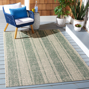 Safavieh Courtyard 6736 PowerLoomed 85.4% Polypropylene/10.4% Polyester/4.2% Latex Indoor/Outdoor Rug CY6736-32212-9