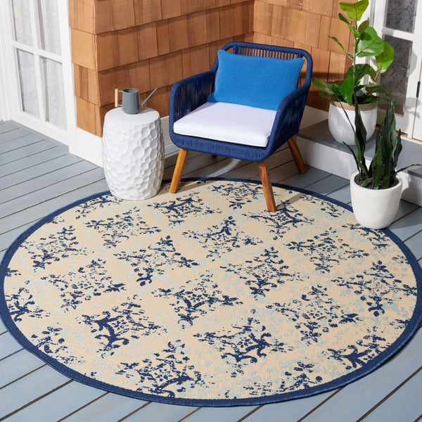 Safavieh Courtyard 6000 Power Loomed 85.4% Polypropylene/10.4% Polyester/4.2% Latex Indoor/Outdoor Rug CY6784-25812-9