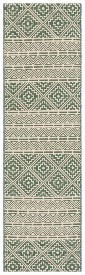 Safavieh Courtyard 6787 PowerLoomed 85.4% Polypropylene/10.4% Polyester/4.2% Latex Indoor/Outdoor Rug CY6787-32221-9