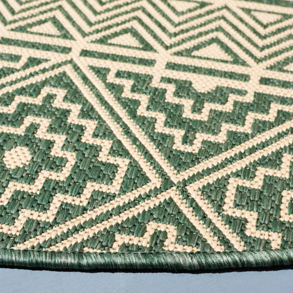 Safavieh Courtyard 6787 PowerLoomed 85.4% Polypropylene/10.4% Polyester/4.2% Latex Indoor/Outdoor Rug CY6787-32221-9