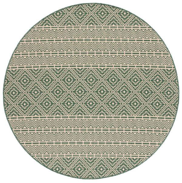 Safavieh Courtyard 6787 PowerLoomed 85.4% Polypropylene/10.4% Polyester/4.2% Latex Indoor/Outdoor Rug CY6787-32221-9