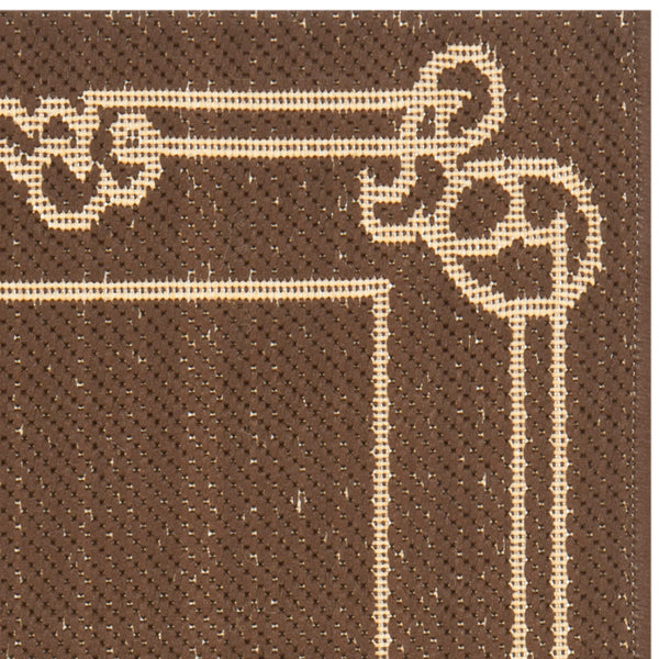 Safavieh Mavelot Power Loomed 85.4% Polypropylene/10.4% Polyester/4.2% Latex Outdoor Rug CY6788-204-4