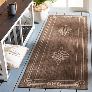 Safavieh Mavelot Power Loomed 85.4% Polypropylene/10.4% Polyester/4.2% Latex Outdoor Rug CY6788-204-4