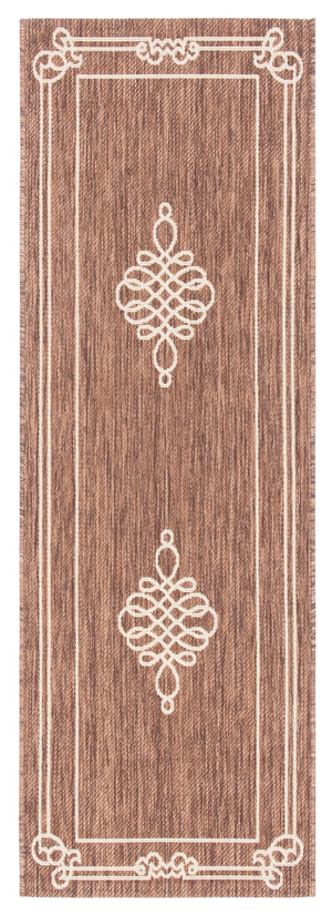 Safavieh Mavelot Power Loomed 85.4% Polypropylene/10.4% Polyester/4.2% Latex Outdoor Rug CY6788-204-4