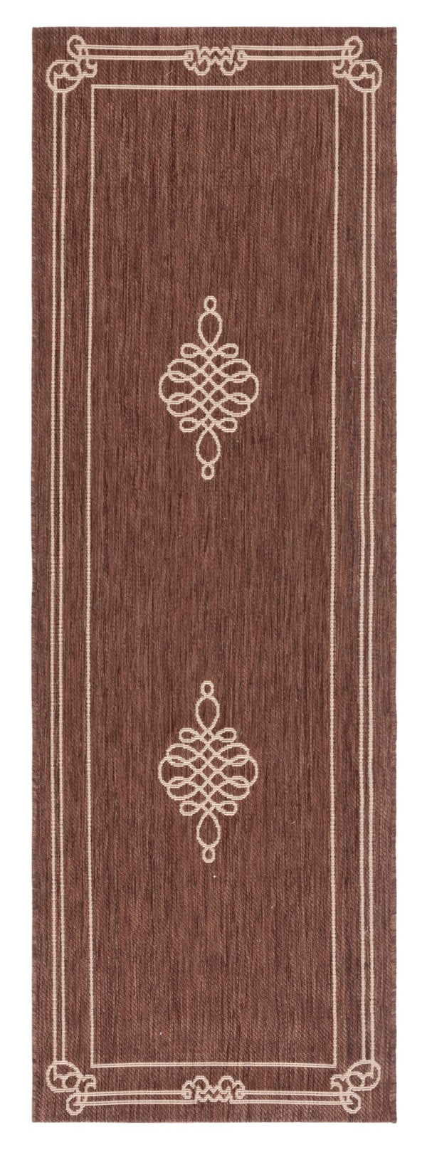 Safavieh Mavelot Power Loomed 85.4% Polypropylene/10.4% Polyester/4.2% Latex Outdoor Rug CY6788-204-4