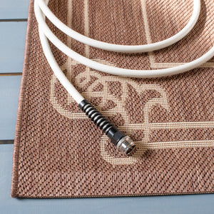 Safavieh Mavelot Power Loomed 85.4% Polypropylene/10.4% Polyester/4.2% Latex Outdoor Rug CY6788-204-4