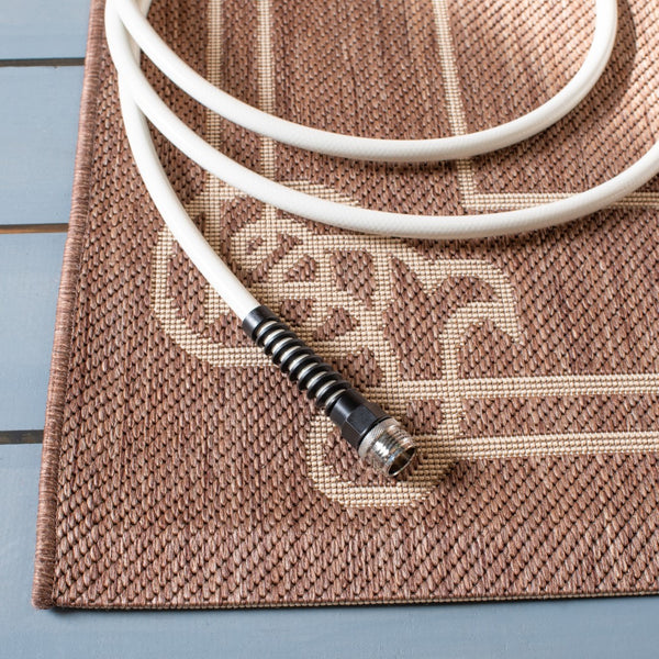 Safavieh Mavelot Power Loomed 85.4% Polypropylene/10.4% Polyester/4.2% Latex Outdoor Rug CY6788-204-4