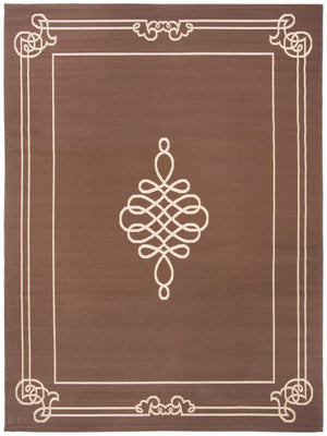 Safavieh Mavelot Power Loomed 85.4% Polypropylene/10.4% Polyester/4.2% Latex Outdoor Rug CY6788-204-4