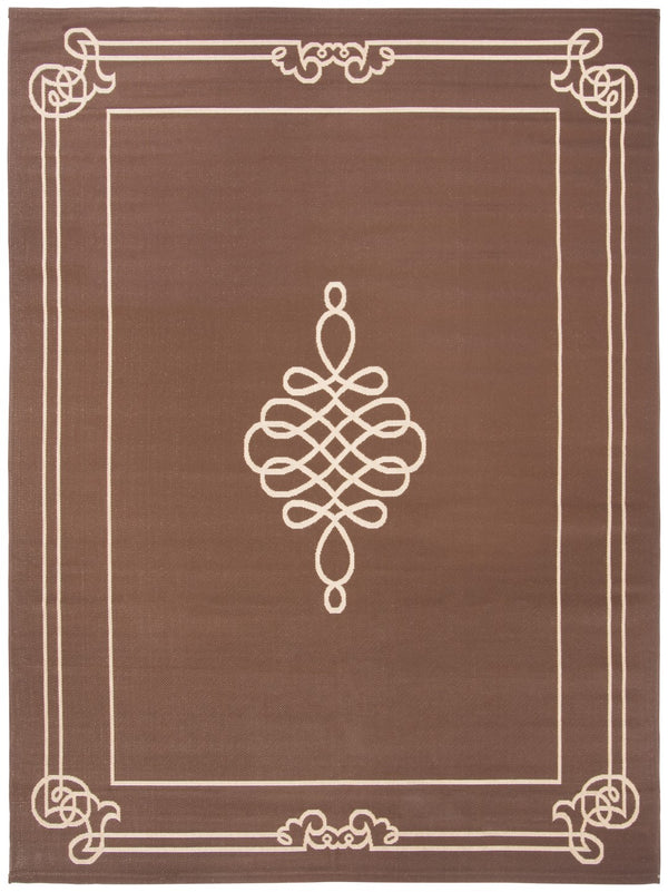 Safavieh Mavelot Power Loomed 85.4% Polypropylene/10.4% Polyester/4.2% Latex Outdoor Rug CY6788-204-4