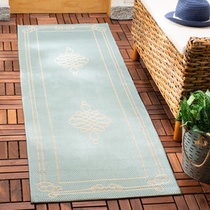 Safavieh Mavelot Power Loomed 85.4% Polypropylene/10.4% Polyester/4.2% Latex Outdoor Rug CY6788-25-4