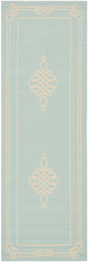 Safavieh Mavelot Power Loomed 85.4% Polypropylene/10.4% Polyester/4.2% Latex Outdoor Rug CY6788-25-4