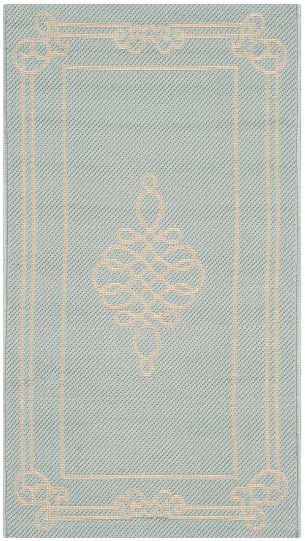 Safavieh Mavelot Power Loomed 85.4% Polypropylene/10.4% Polyester/4.2% Latex Outdoor Rug CY6788-25-4