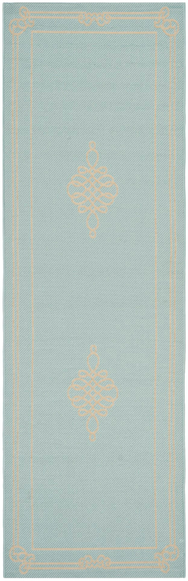 Safavieh Mavelot Power Loomed 85.4% Polypropylene/10.4% Polyester/4.2% Latex Outdoor Rug CY6788-25-4