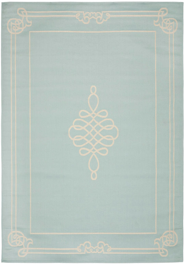 Safavieh Mavelot Power Loomed 85.4% Polypropylene/10.4% Polyester/4.2% Latex Outdoor Rug CY6788-25-4