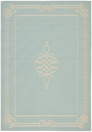 Safavieh Mavelot Power Loomed 85.4% Polypropylene/10.4% Polyester/4.2% Latex Outdoor Rug CY6788-25-4