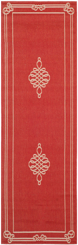 Safavieh Mavelot Power Loomed 85.4% Polypropylene/10.4% Polyester/4.2% Latex Outdoor Rug CY6788-28-4