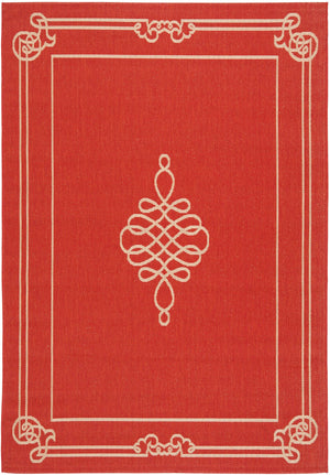 Safavieh Mavelot Power Loomed 85.4% Polypropylene/10.4% Polyester/4.2% Latex Outdoor Rug CY6788-28-4