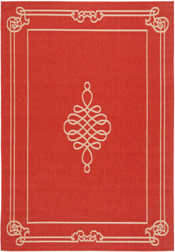 Safavieh Mavelot Power Loomed 85.4% Polypropylene/10.4% Polyester/4.2% Latex Outdoor Rug CY6788-28-4