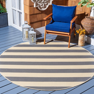 Safavieh Courtyard 6812 Power Loomed 85.4% Polypropylene/10.4% Polyester/4.2% Latex Outdoor Rug CY6812-23612-9