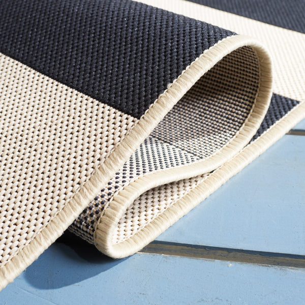 Safavieh Courtyard 6812 Power Loomed 85.4% Polypropylene/10.4% Polyester/4.2% Latex Outdoor Rug CY6812-25612-9