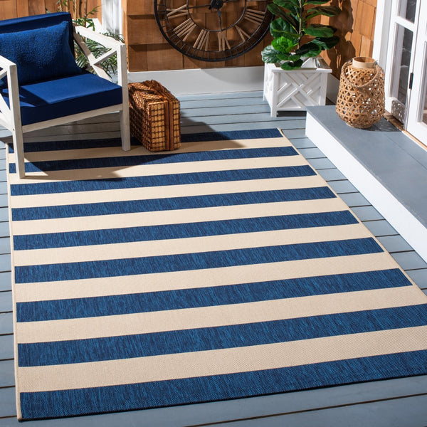 Safavieh Courtyard 6812 Power Loomed 85.4% Polypropylene/10.4% Polyester/4.2% Latex Outdoor Rug CY6812-25812-9
