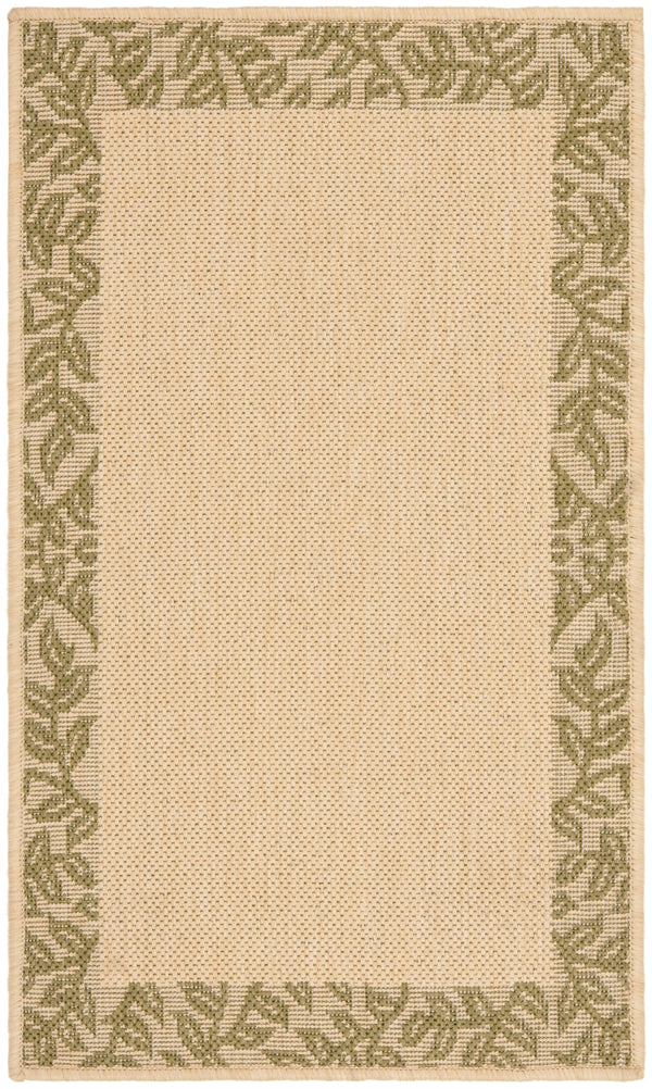 Safavieh Cy6816 Power Loomed 85.4% Polypropylene/10.4% Polyester/4.2% Latex Outdoor Rug CY6816-14-2
