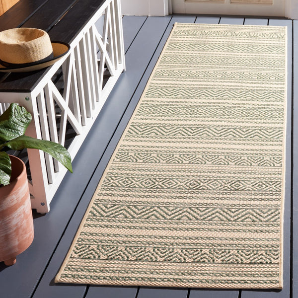 Safavieh Courtyard 6866 PowerLoomed 85.4% Polypropylene/10.4% Polyester/4.2% Latex Indoor/Outdoor Rug CY6866-32212-9