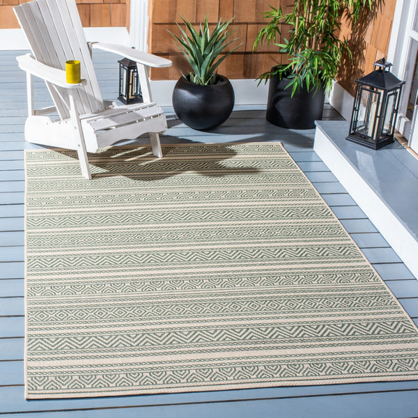 Safavieh Courtyard 6866 PowerLoomed 85.4% Polypropylene/10.4% Polyester/4.2% Latex Indoor/Outdoor Rug CY6866-32212-9